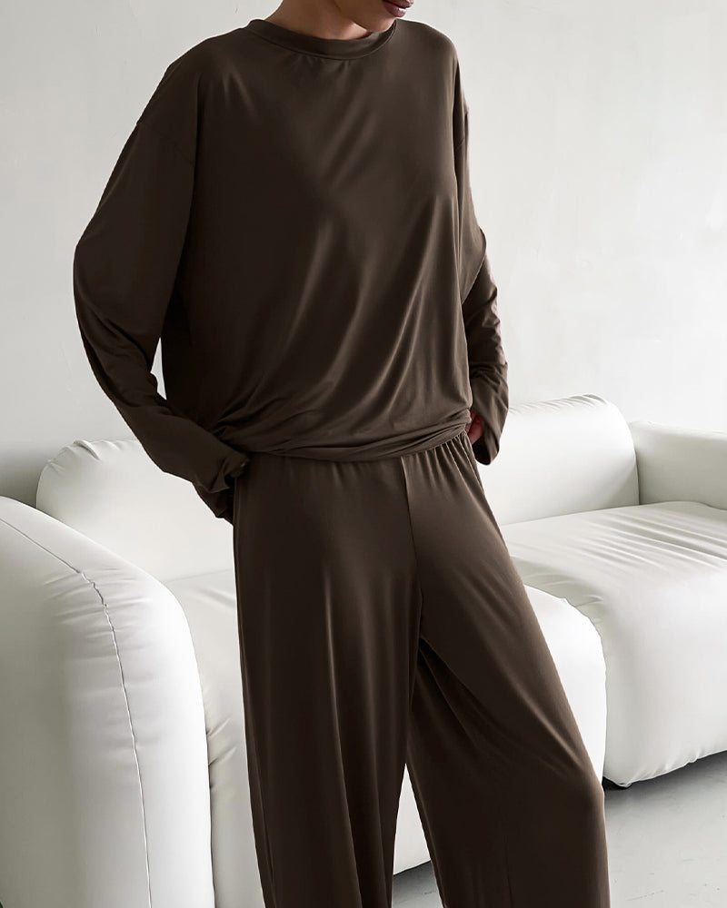 Lightweight Modal Soft Pajama Set