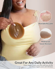 Invisible Glueless silicone covers