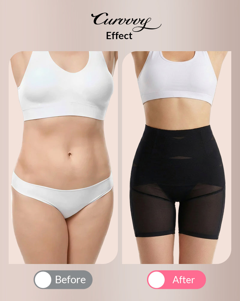 High Waist Seamless Shapewear Panties with Tummy Control