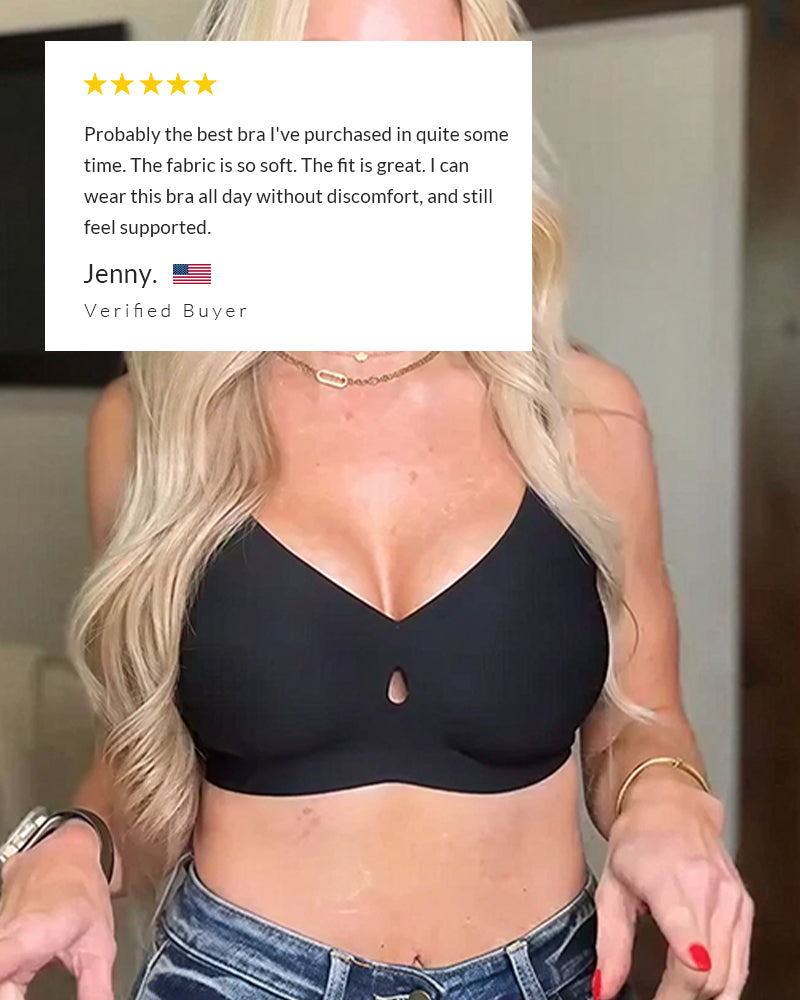 Jelly Support Seamless Minimizing Bra – Wire-Free Lift