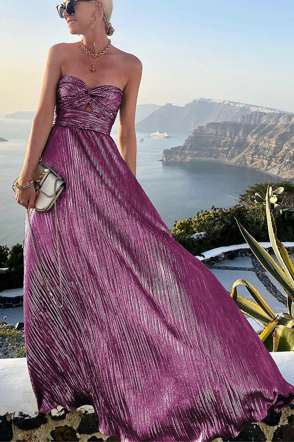 Off Shoulder Sequin Maxi Dress for Party & Vacation