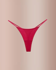 Animal Print Thin Strap Brief