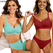 OEAK｜Summer Jelly Bra – Vibrant Colors, Seamless Bra, Natural Lift & Buttery Soft