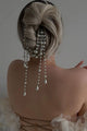 Pearl Tassel Hårtilbehør til kvinder – Elegant Occasion Clip