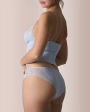 Lace Padded Triangle Cami Set