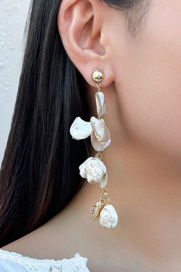 Starfish Shell & Pearl Jewelry Set – Summer Resort Style