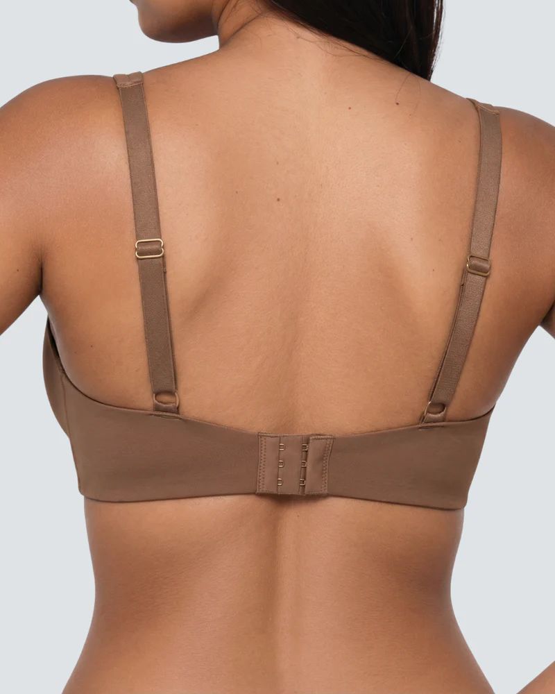 Unlined Support Seamless Balconette Bra