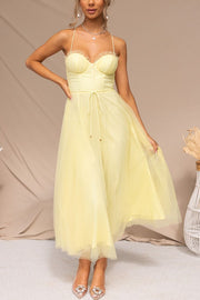 Chiffon Sleeveless Maxi Dress for Parties & Special Occasions