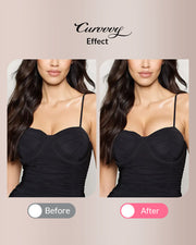Curvvvy® V-Shape Double-Sided Adhesive Push-Up Bra Inserts