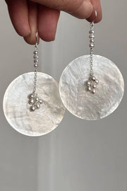 Pearl Pendant Tassel Earrings for Everyday Wear