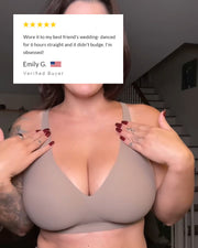 Deep V Seamless Lift Bra – Invisible Support, Natural Shape