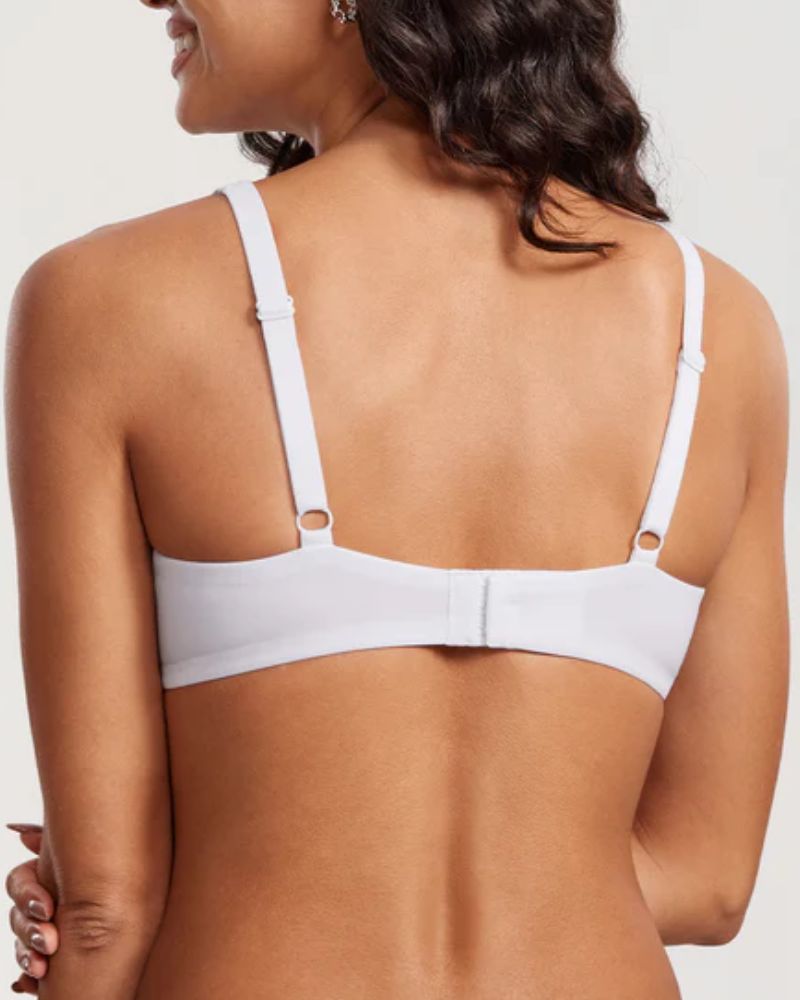 Unlined Support Seamless Balconette Bra