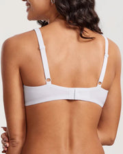 Unlined Support Seamless Balconette Bra