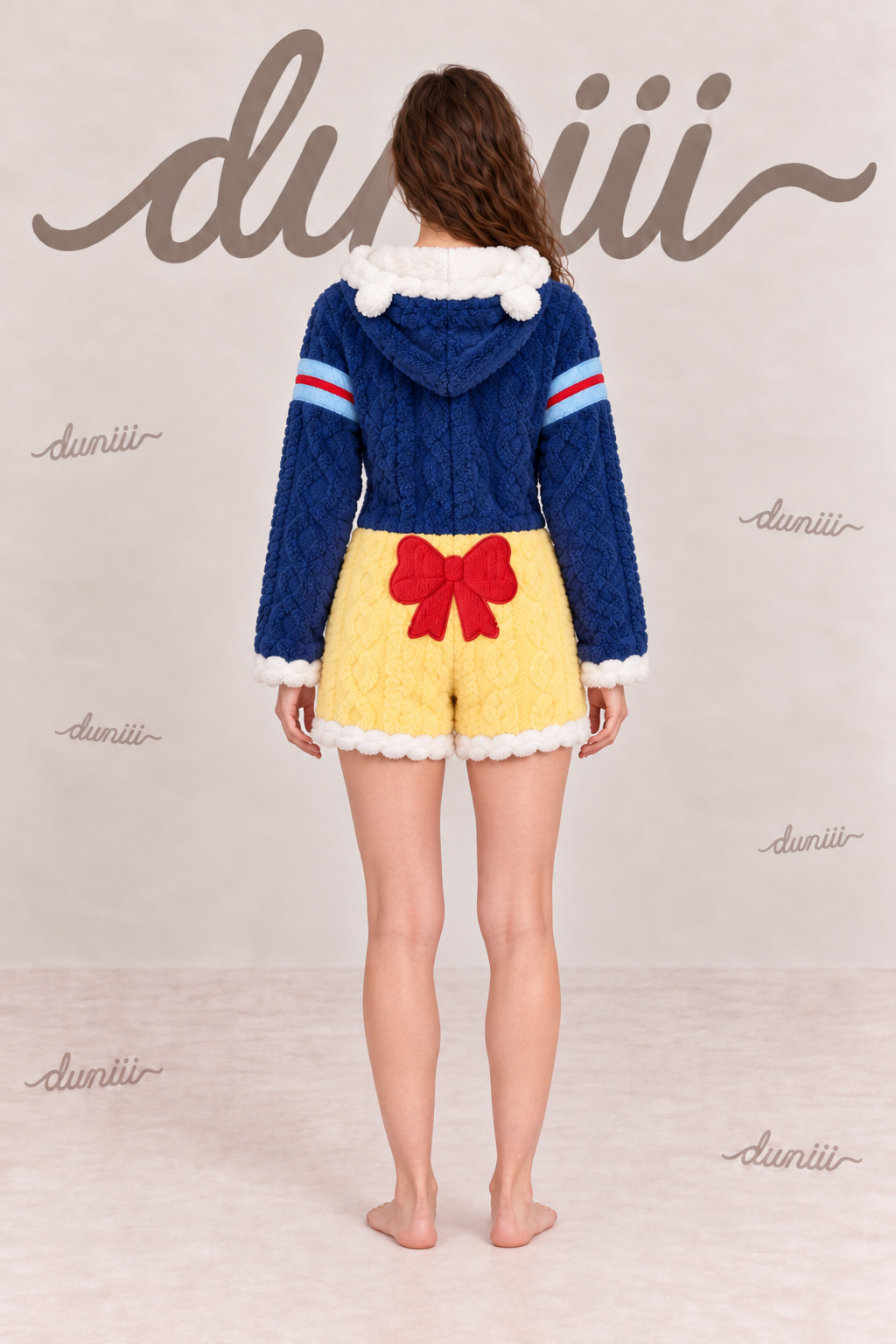 DUNIII Original | Snow White Princess Collection Plush Onesie Pajamas