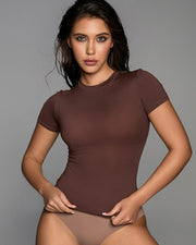 Butter-Soft Fitted Crew Neck Tee