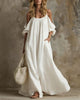 Spaghetti Strap Swing Maxi Dress