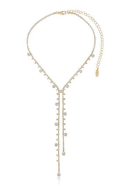 Irregular Full Diamond Statement Necklace