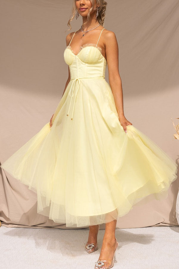 Chiffon Sleeveless Maxi Dress for Parties & Special Occasions