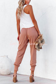 Women's Loose Fit Pocketed Joggers – Ankle Length