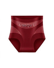 High-Waisted Seamless Ice Silk Shaping Briefs (6 Pack)