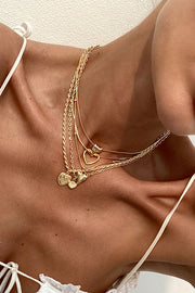 Multi-Layer Alloy Necklace – Sweet Stacked Style