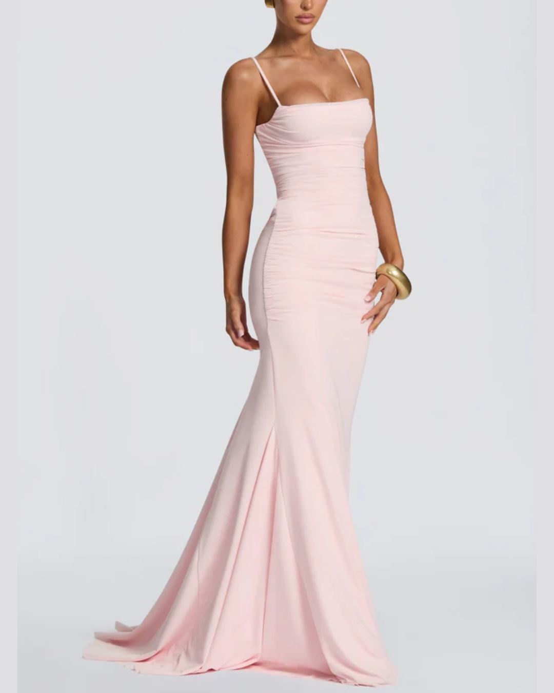 Backless Tie Bodycon Evening Dress
