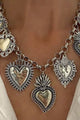 Sacred Heart Pendant halskæde i sølv