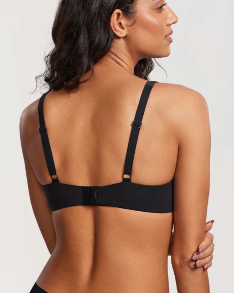 Unlined Support Seamless Balconette Bra