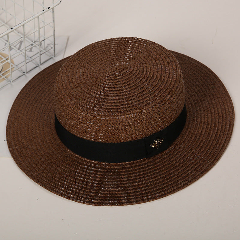 Knitted Bee Hat with Adjustable Fit