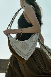 Bohemian Tassel Crossbody Bag – Printed Vacation Bag