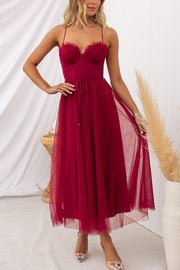 Chiffon Sleeveless Maxi Dress for Parties & Special Occasions