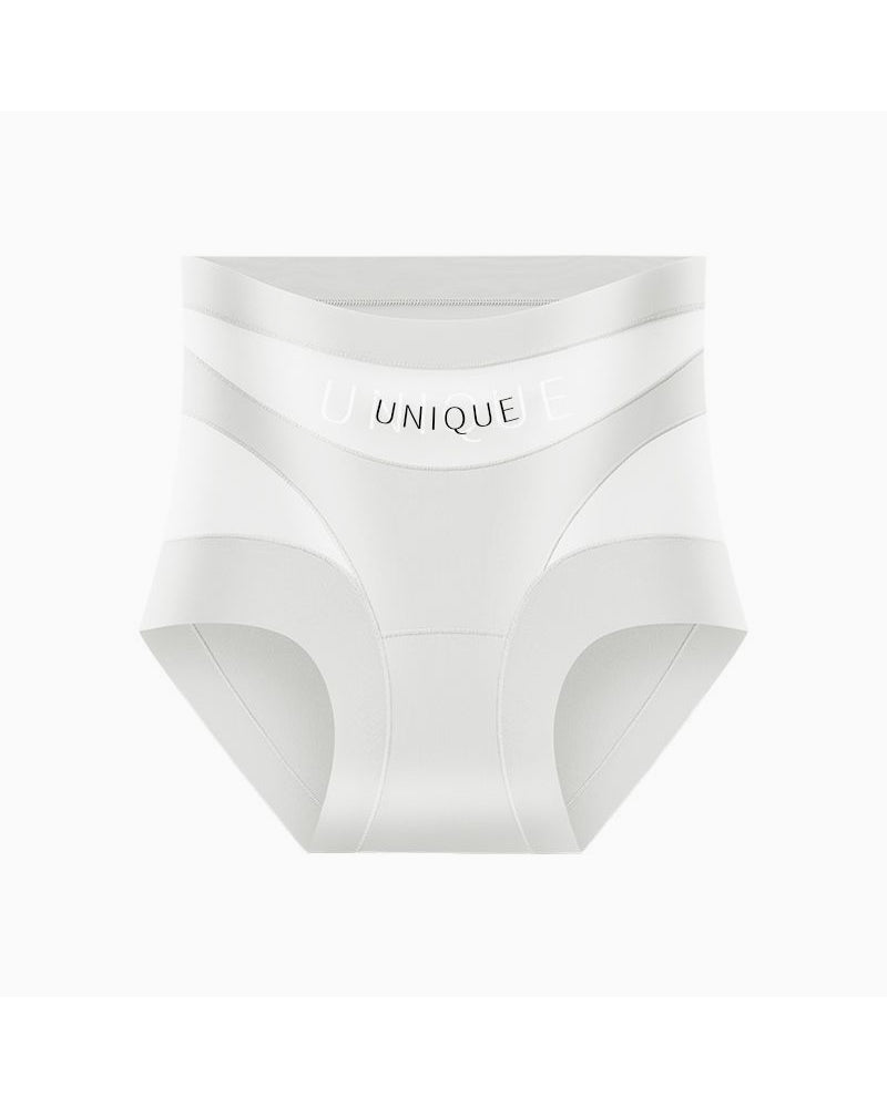 High-Waisted Seamless Ice Silk Shaping Briefs (6 Pack)