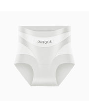 High-Waisted Seamless Ice Silk Shaping Briefs (6 Pack)