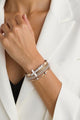 Bohemian Leather Cord Bracelet with Magnetic Clasp