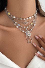 Multi-Layer Alloy Necklace – Sweet Stacked Style