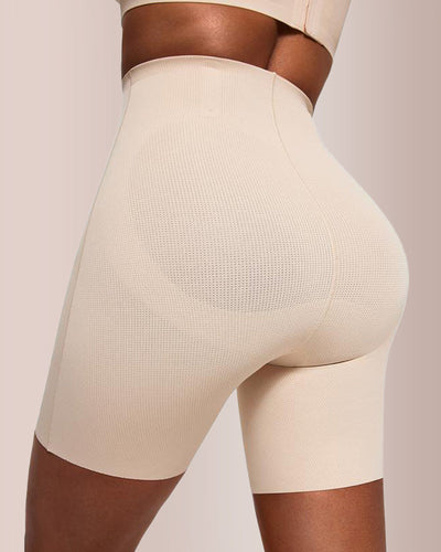 High-Waist Seamless Butt-Lifting Shaper Shorts