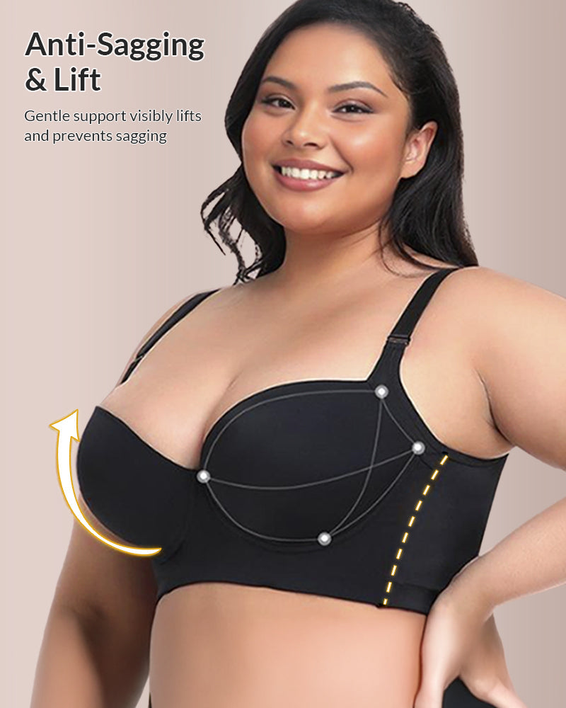 Push up Back Smoothing Shaping Bra