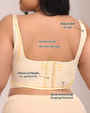 Push up Back Smoothing Shaping Bra