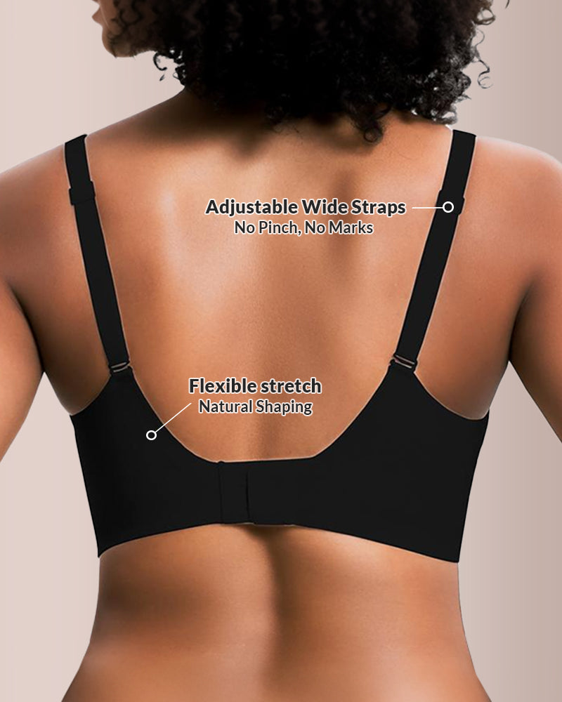 Deep V Lift Seamless Wireless Jelly Bra