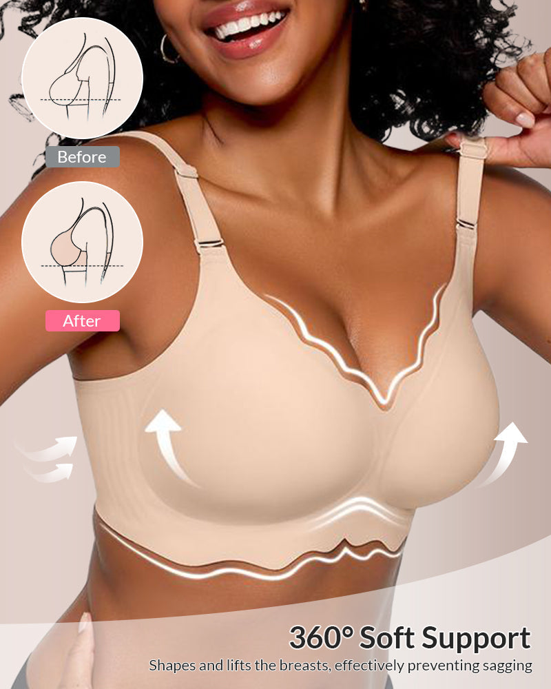 Scalloped Comfort Everyday Bra