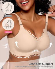 Scalloped Comfort Everyday Bra