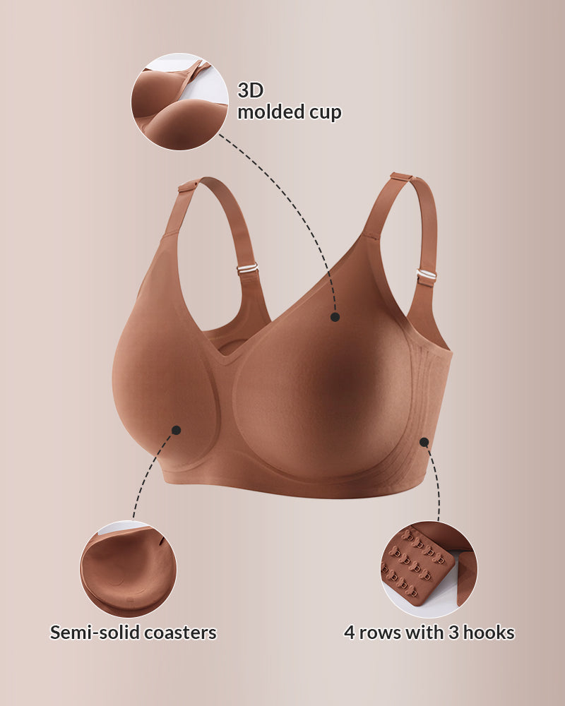 Seamless Jelly Strip Wireless Bra