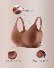 Seamless Jelly Strip Wireless Bra