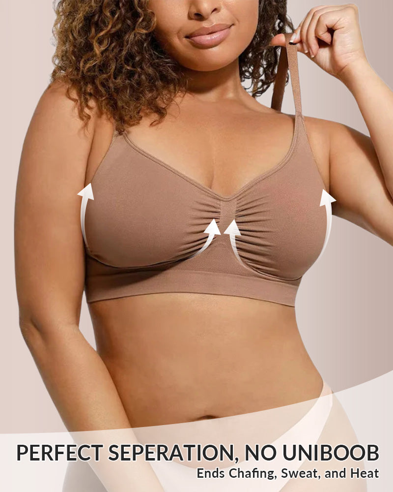 Wire-Free Yoga Sports Bra