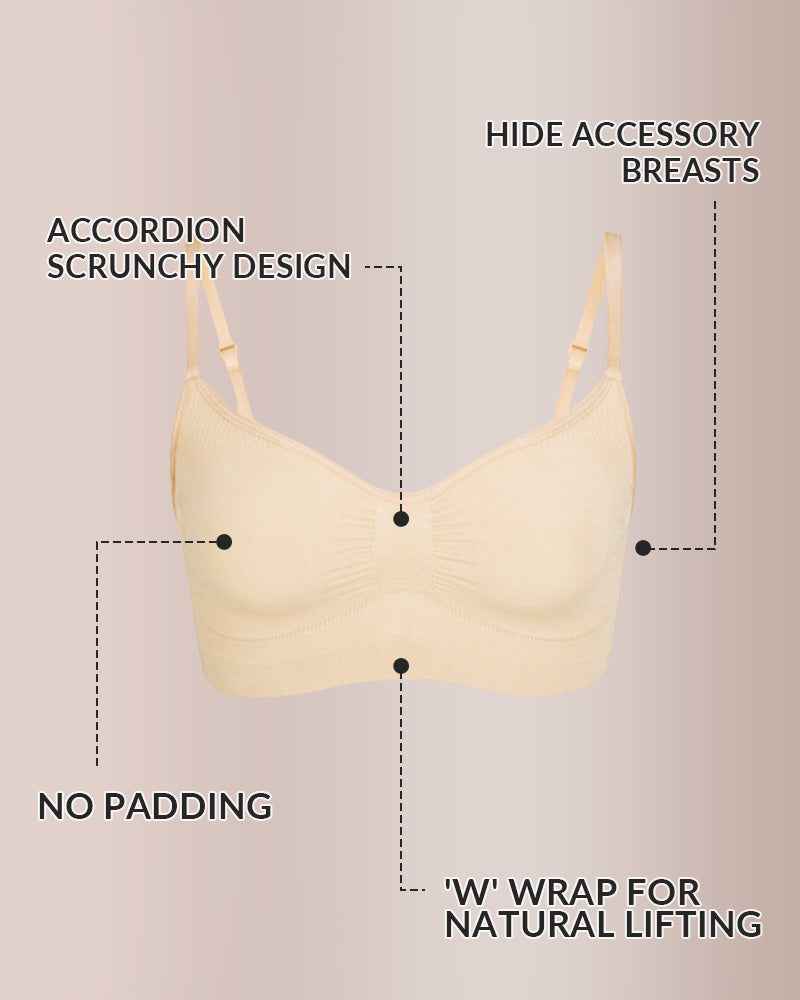Wire-Free Yoga Sports Bra