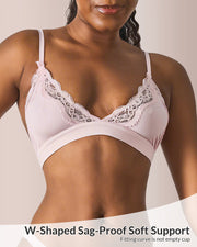 The Luxe Lace Comfort Bralette Bra