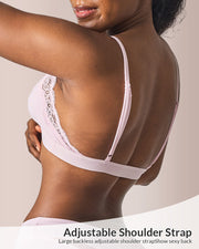 The Luxe Lace Comfort Bralette Bra