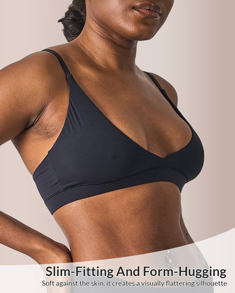 Triangle Backless Yoga Bralette