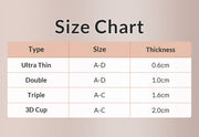 Seamless Invisible Silicone Push-Up Sticky Bra