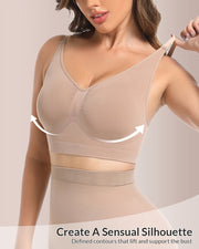 Everyday Sculpt Seamless V-Neck Bra